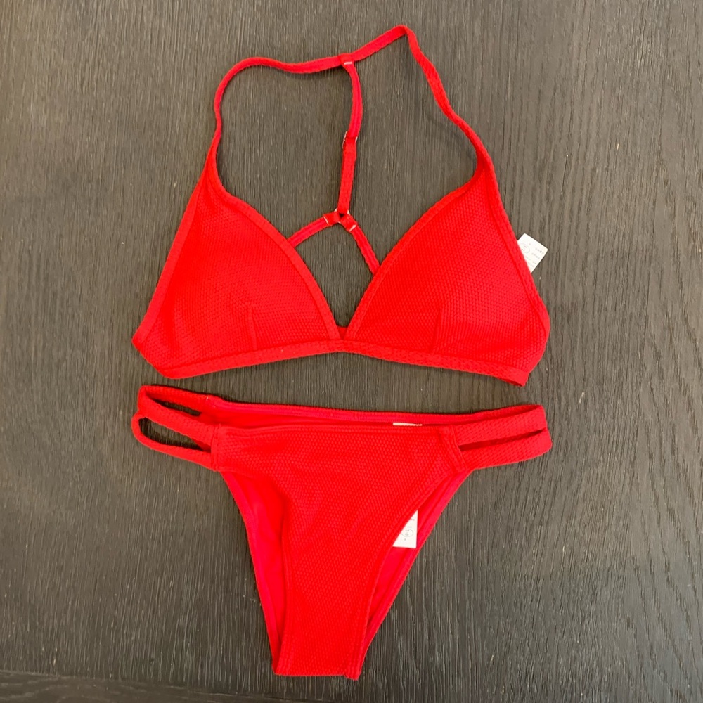 Abercrombie red bikini